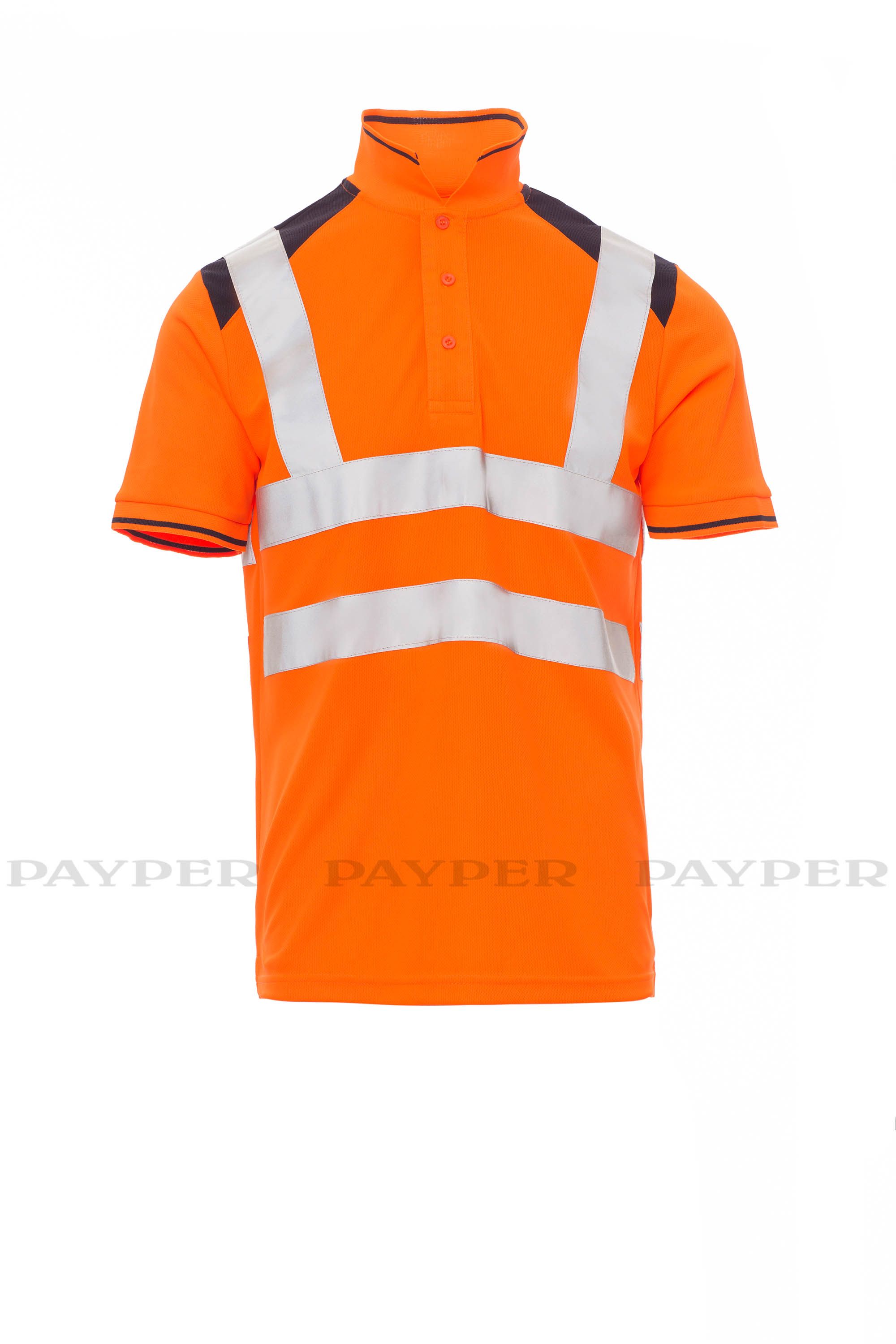 GUARD+ POLO FLUO CE M.CORTA PAYPER