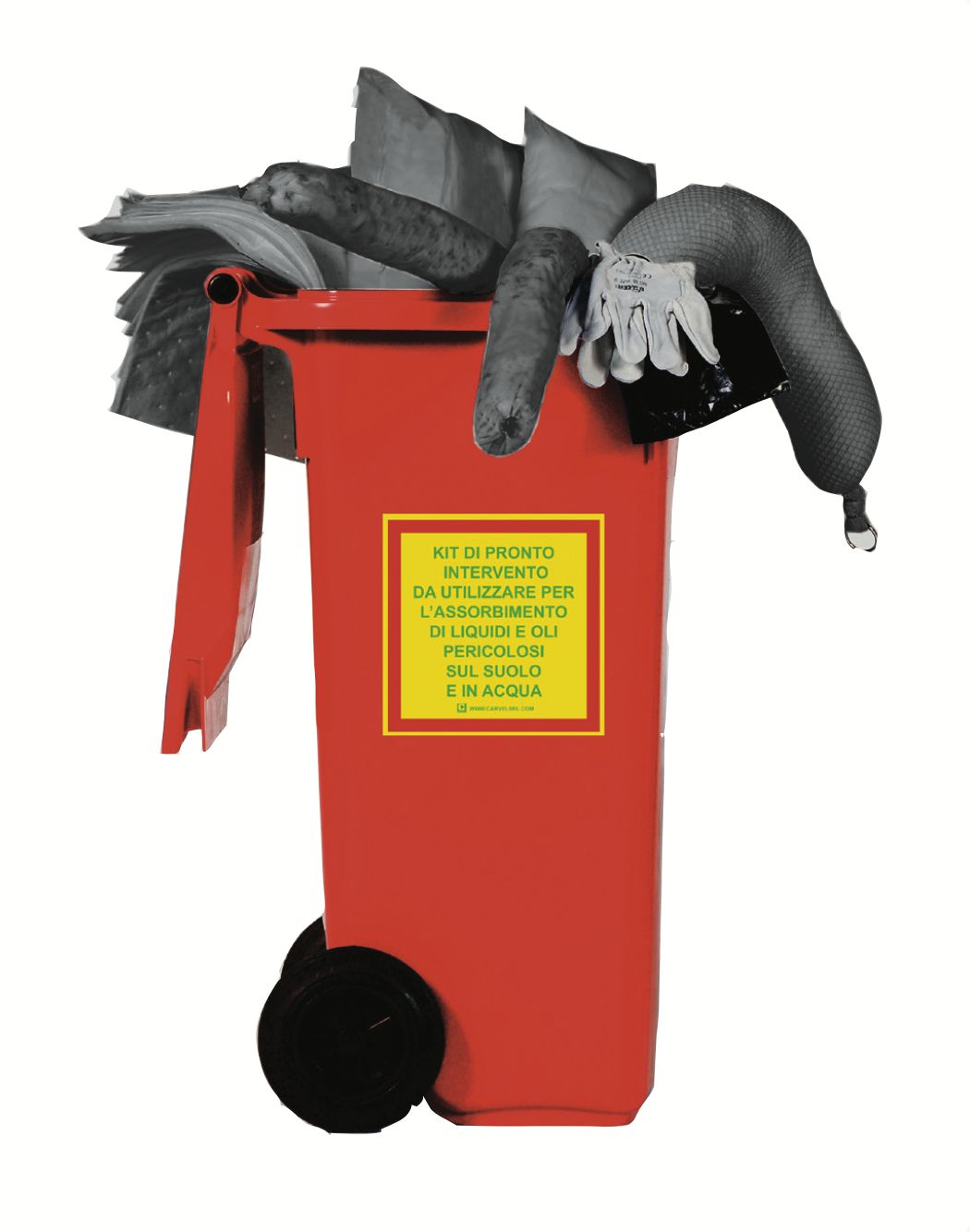 Kit carrellato per liquidi universali